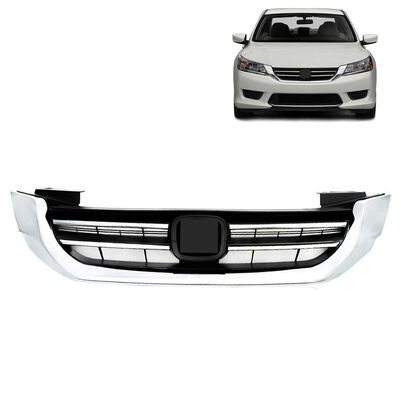 quality Aftermarket Upper Front Grille for 2014-2015 US Honda Accord CR1 CR2 CR4 |Reference Number 71121-T2F-A01 factory