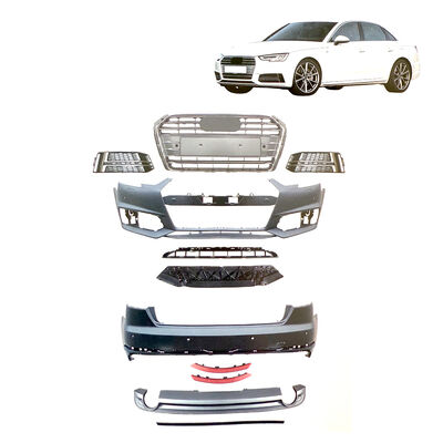 quality Complete S-Line Sport Front Bumper Kit Compatible with OE 8W0807065EGRU for 2016 Audi A4 B9 factory