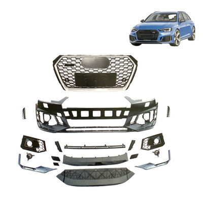 quality Complete Wide-Body RS4 Performance Front Bumper Kit Compatible with OE 8W0807065RSGRU for 2016 Audi RS4 B9 Avant factory