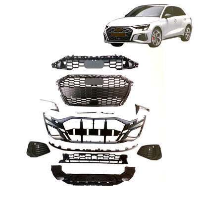 quality Complete S-Line Sport Front Bumper Kit Compatible with OE 8Y0807437F for 2022-2024 Audi A3 8Y factory