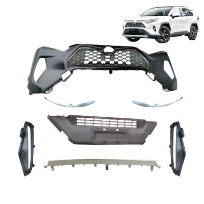 quality 52119-0R919 Full Front Bumper Assembly Kit Fit Toyota RAV4 XA50 2019-2024 LE Trim Aftermarket Primed Front Bumper Cover Complete Replacement Set factory