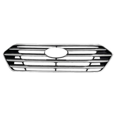 quality 86350-B8000 Upper Radiator Grille Fit Hyundai Santa Fe 2013-2015 Aftermarket Front Main Grille Replacement Part factory