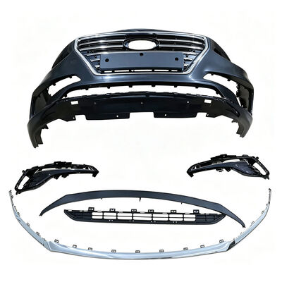 quality Complete Front Bumper Assembly Fit Hyundai Grandeur IG Azera 2017-2019 Aftermarket Front Fascia Replacement Kit With Grille Trim Brackets factory